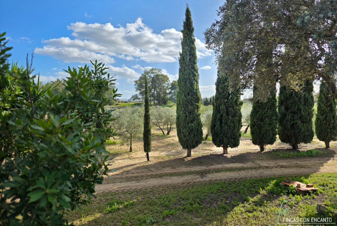 Exterior de la finca