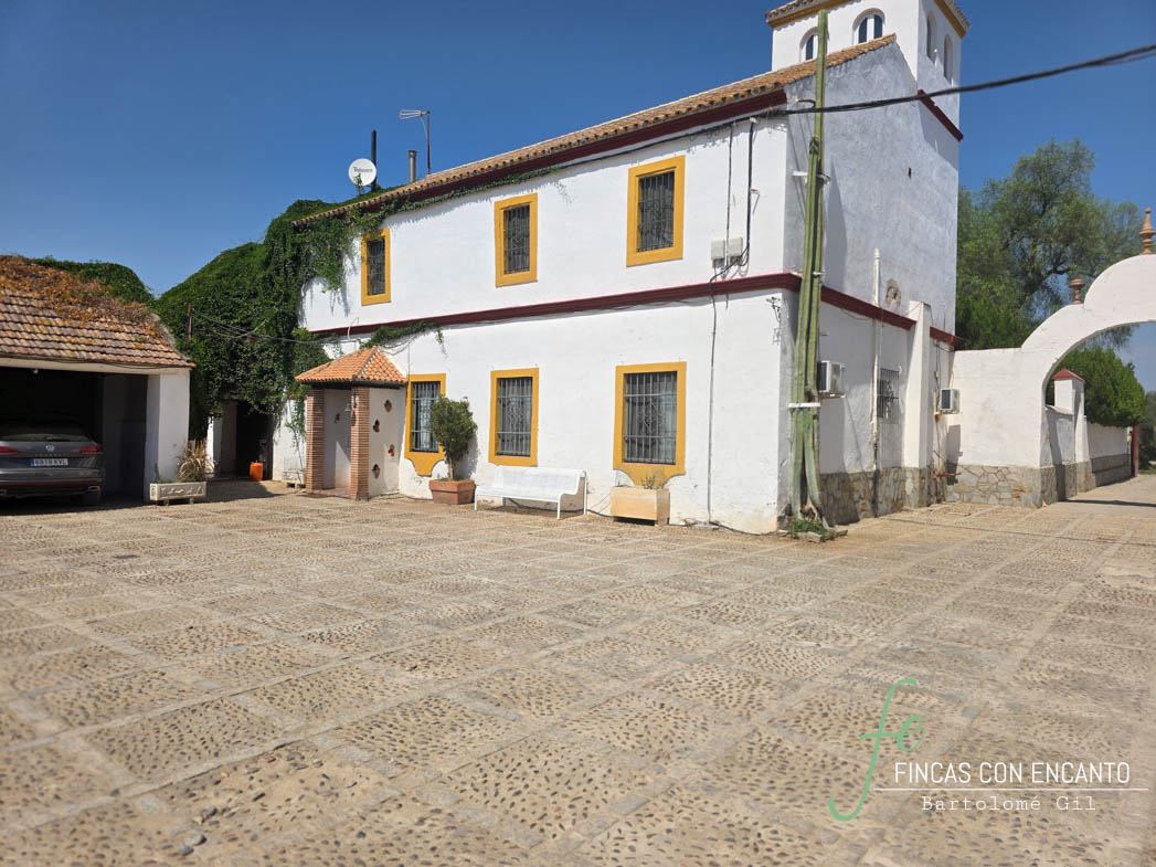 Hacienda agrícola con 30 hectáreas de regadío en Los Rosales