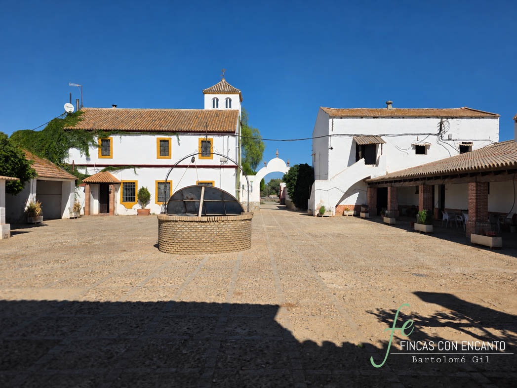 Hacienda agrícola con 30 hectáreas de regadío en Los Rosales